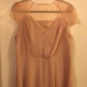 Blush pink ASOS Dress